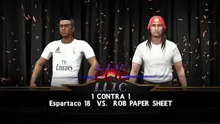 Espartaco 18 vs Rob Paper Sheet
