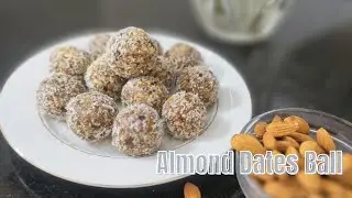 ALMOND DATES BALL