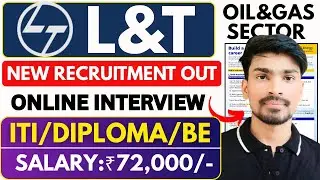 L&T Recruitment 2026 | L&T New Vacancy 2026 | No Exam | L&T Energy Hydrocarbon | Oil & Gas Vacancy