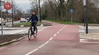 Reconstructed cycling crossings in the Netherlands