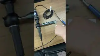 Flexible fiberscope with 4mm diameter and 1m cable, connect with USB endoscope camera