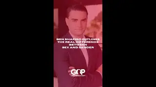 🔵💪 Ben Shapiro breaks it down: Sex &ne; Gender.