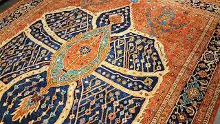 A Pop of Color! Styling an Authentic Persian Rug (Orange Edition)