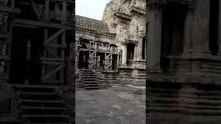 This is the main area of Angkor wat temple Siem Reap Cambodia