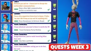 Fortnite All Week 3 Challenges Guide Epic and Legendary Quests