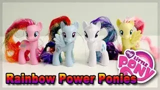 My Little Pony : Rainbow Power - Rainbow Dash, Pinkie Pie, Rarity & Fluttershy