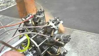 jphanart RADIAL ENGINE  test allumage rimfire