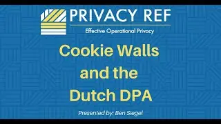 Cookies Walls and the Dutch DPA