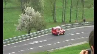 Rechberg 2009 97 Werner Hofer Ford WRC Cosworth Kuvenkombi vor Pr&ouml;llhofer 1.Rennlauf