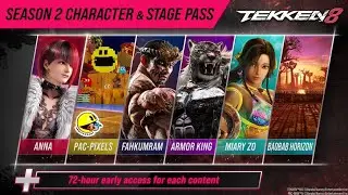 ########Крутые битвы игре TEKKEN 8 Deluxe Edition 2 characters Stage Pass PS5PRO 8K HDR##