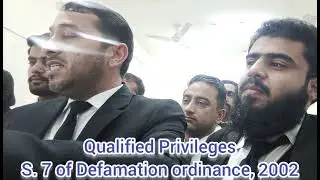 Importance of Legal Notice S.8 of of defamation ordinance, 2002 Privileges against court proceedings