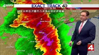 WDIV Local 4 News - 4Warn Weather Alert: Severe Weather Coverage: Saturday 7/12/25 - 1:30 PM
