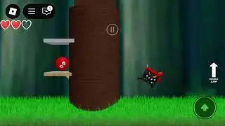 Red ball 4 in Roblox | level 8-10 | iOS gameplay