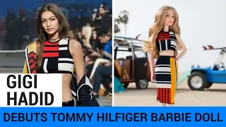 Gigi Hadid Debuts Tommy Hilfiger Barbie Doll! | Hollywire