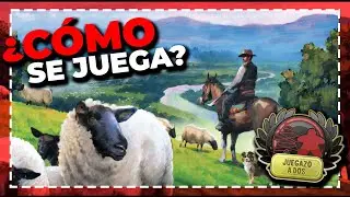 Great Western Trail 🇳🇿Nueva Zelanda🇳🇿 JUEGAZO a 2 | APRENDE a Jugar