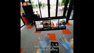 Beta Test Mixed Reality with Hand Tracking First Development Principal of Fectar