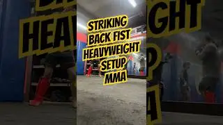 Side kick and BackFist Setup For MMA #mma #kickboxing #youtubesearch #shortsfeed #shorts