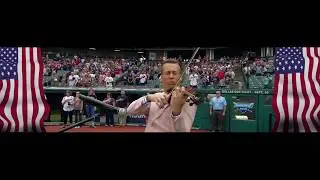 Violinist Andrew Sords - National Anthem, Kansas City Royals vs. Cleveland Indians