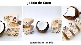 JABON DE COCO 🥥 SAPONIFICADO EN FRÍO 🌴con fórmula incluida
