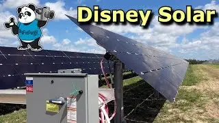 Disney Solar Tour - New 270 Acre Facility Can Power 2 Walt Disney World Theme Parks