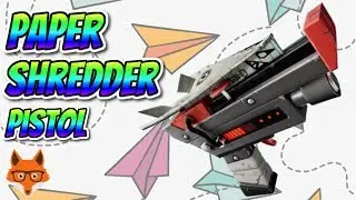 Paper Shredder pistol review Gameplay Fortnite Save The World STW
