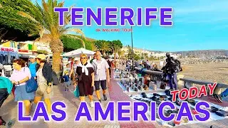 TENERIFE - LAS AMERICAS Today 🌞 Walk & Current Situation | 4K Tour