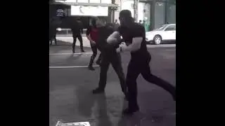 Proud Boys vs Antifia