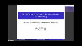 Key Exchange (Asiacrypt 2024)