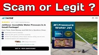 Обзор Getjethose.com | Мойка высокого давления Jet Hose: законный сайт или мошенничество?