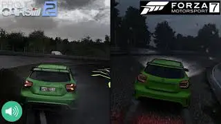 Forza Motorsport 7 vs Project Cars 2 - Direct Comparison, Ultra Settings 4k UHD 60fps RTX 3090