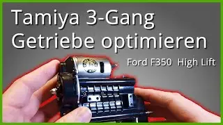 Tamiya F350 High Lift - Getriebe und Schaltservo | Deutsch