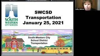 SWCSD Transportation Board of Education Presentation January 25, 2021