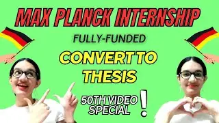 MAX PLANCK Internship | FULLY-FUNDED CS Internship In GERMANY | Computer Science Internship