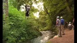 Access Peak District: Abseiling at Miller's Dale