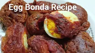 Egg Bonda Recipe / Egg Bajji / Crispy Egg Pakora