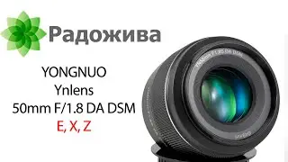 Обзор YONGNUO Ynlens YN50mm F1.8S DA DSM для Sony E, FujiFilm X и Nikon Z с примерами фотографий