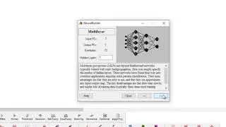 Redes Neuronales con Neurosolutions (Neural Builder Tool)
