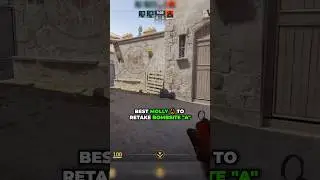 Retake molly in Inferno | Bombsite A | #cs2 #cs2gameplay #boomslanggaming