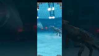 PYRORAPTOR DOMINION Vs Rebirth SPINOSAURUS - Jurassic world the game #shortvideo #jurassicworld