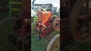 Domestic 7 Hp hit and miss engine from Arcadia MD steam show 2019