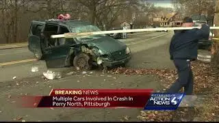 Five people taken to hospital after crash in Perry North