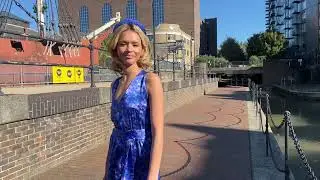 REVERSIBLE Melanie Silk Dress - Celestial Petals