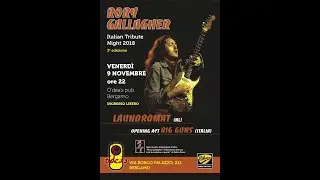 The 3rd Italian Rory Gallagher Night - Bergamo, Italy