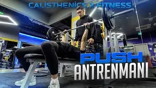 CALİSTHENİCS VE FİTNESS ANTRENMANI! (GÖĞÜS, TRİCEPS VE OMUZ ANTRENMANI)