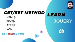 04 jQuery GET and SET Methods Secrets in Urdu/Hindi