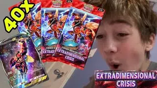Extradimensional Crisis 40 pack opening!!!