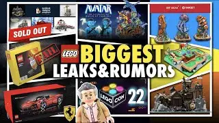 NEW LEGO LEAKS! LEGO Technic Ferrari, Bricklink, LEGO Ideas & Target, LEGO Con 2022 and MORE!