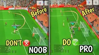 HOW TO CROSS IN EFOOTBALL 2025 👍 | PERFECT CROSSING TUTORIAL TRICK IN EFOOTBALL 2025 🔥|