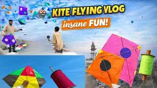 Friday Kite Flying 2026 🪁 | Insane Kite Cutting & Mono Manjha 😱Kite Flying Vlog 2026 | Patang Baazi
