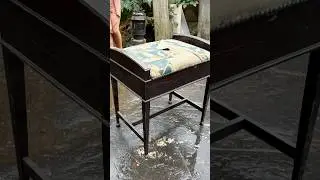 Antique Piano Stool Restoration